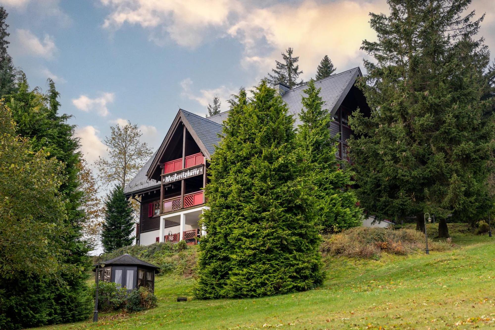 Ferienanlage Zum Silberstollen 2 Haeuser Am Berg Polderhof Und Weisseritzhuette Altenberg Buitenkant foto