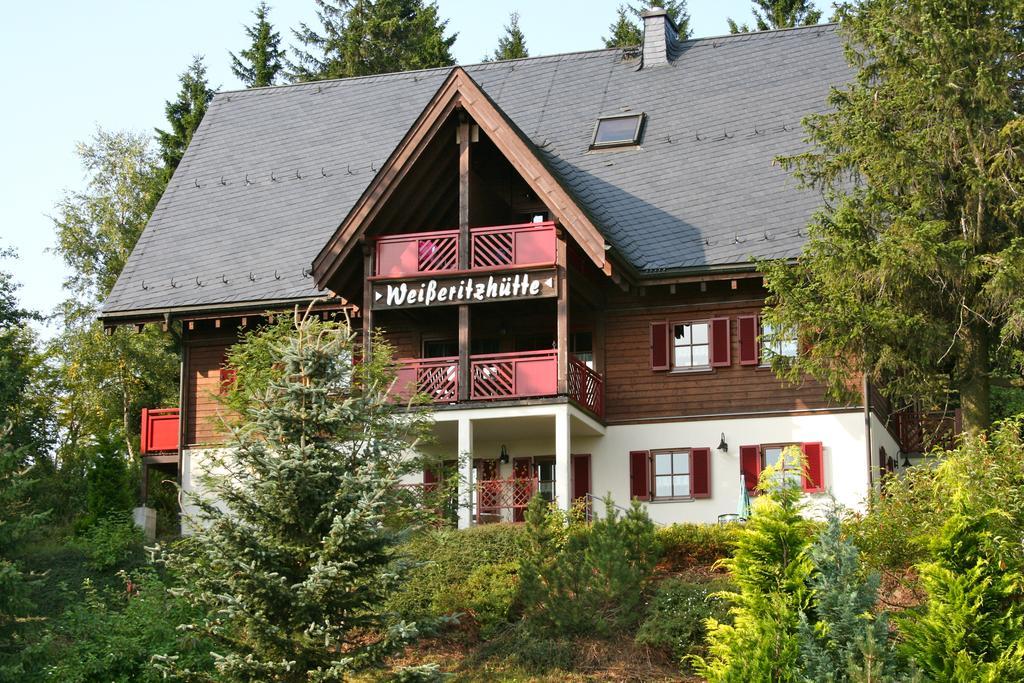 Ferienanlage Zum Silberstollen 2 Haeuser Am Berg Polderhof Und Weisseritzhuette Altenberg Buitenkant foto